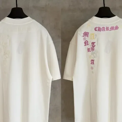 Replica Chrome Hearts T-Shirts Short Sleeved For Men #1462117 $48.00 USD for Wholesale