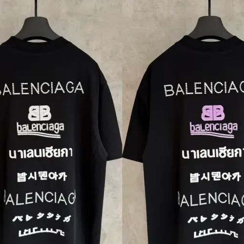 Replica Balenciaga T-Shirts Short Sleeved For Unisex #1462129 $45.00 USD for Wholesale