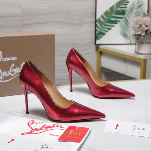 Replica Christian Louboutin High-heeled shoes For Women #1462169 $112.00 USD for Wholesale