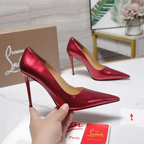 Replica Christian Louboutin High-heeled shoes For Women #1462169 $112.00 USD for Wholesale