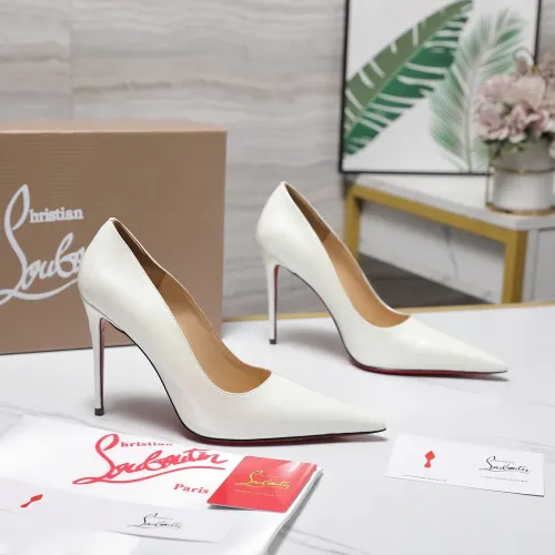 Replica Christian Louboutin High-heeled shoes For Women #1462170 $112.00 USD for Wholesale