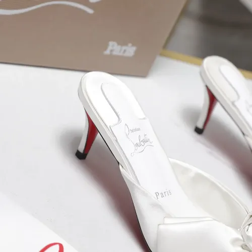 Replica Christian Louboutin CL Slippers For Women #1462200 $108.00 USD for Wholesale