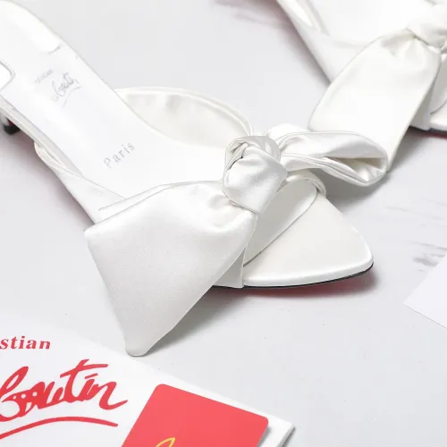 Replica Christian Louboutin CL Slippers For Women #1462200 $108.00 USD for Wholesale