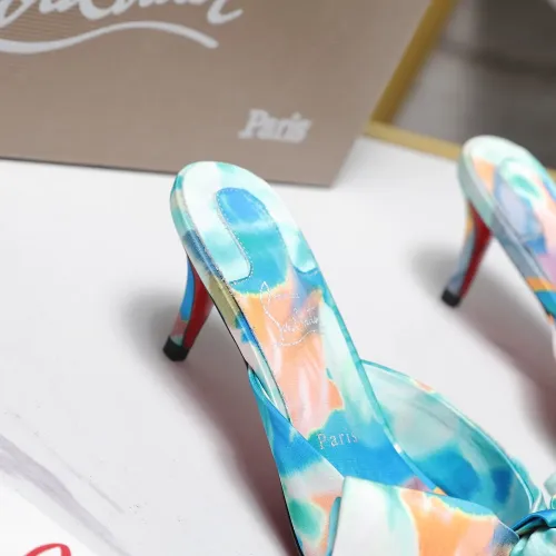 Replica Christian Louboutin CL Slippers For Women #1462203 $108.00 USD for Wholesale