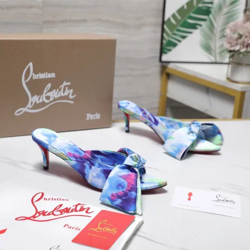 Replica Christian Louboutin CL Slippers For Women #1462204 $108.00 USD for Wholesale