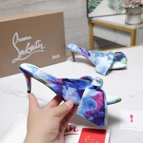 Replica Christian Louboutin CL Slippers For Women #1462204 $108.00 USD for Wholesale