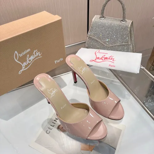 Replica Christian Louboutin CL Slippers For Women #1462208 $76.00 USD for Wholesale