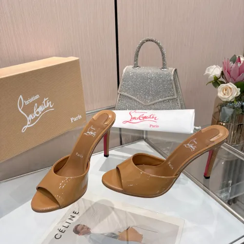 Replica Christian Louboutin CL Slippers For Women #1462209 $76.00 USD for Wholesale