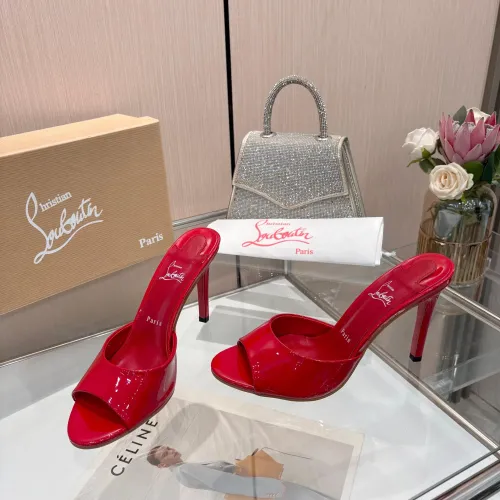 Replica Christian Louboutin CL Slippers For Women #1462210 $76.00 USD for Wholesale
