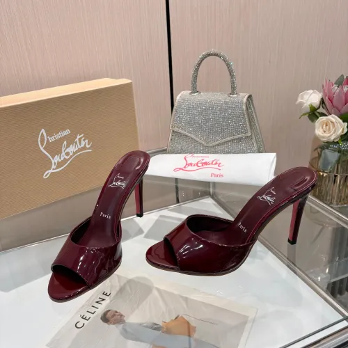 Replica Christian Louboutin CL Slippers For Women #1462211 $76.00 USD for Wholesale