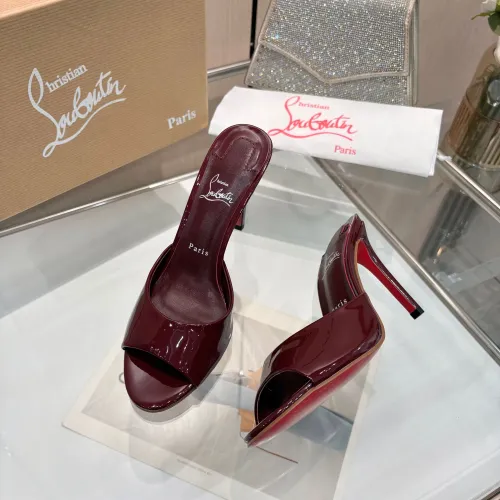 Replica Christian Louboutin CL Slippers For Women #1462211 $76.00 USD for Wholesale
