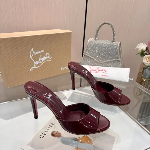 Replica Christian Louboutin CL Slippers For Women #1462211 $76.00 USD for Wholesale