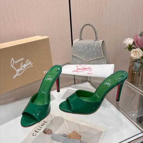 Replica Christian Louboutin CL Slippers For Women #1462212 $76.00 USD for Wholesale