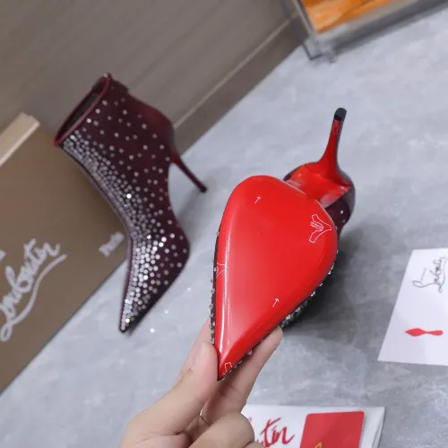 Replica Christian Louboutin Boots For Women #1462217 $125.00 USD for Wholesale
