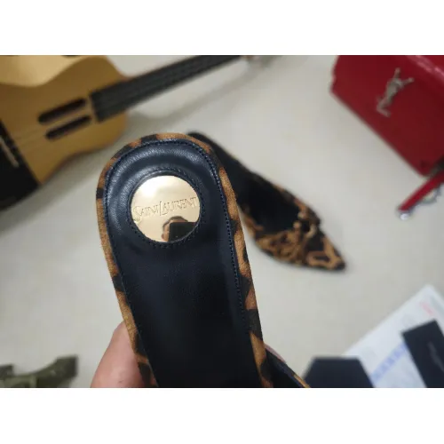 Replica Yves Saint Laurent YSL Slippers For Women #1462226 $98.00 USD for Wholesale