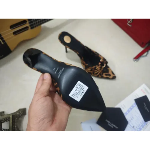 Replica Yves Saint Laurent YSL Slippers For Women #1462226 $98.00 USD for Wholesale