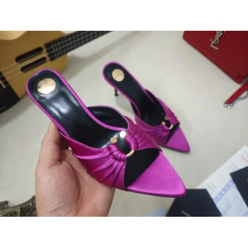Replica Yves Saint Laurent YSL Slippers For Women #1462228 $98.00 USD for Wholesale