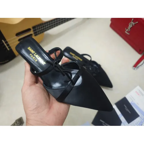 Replica Yves Saint Laurent YSL Slippers For Women #1462235 $100.00 USD for Wholesale