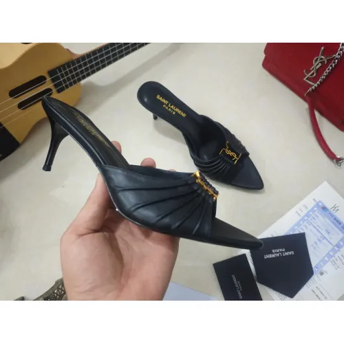 Replica Yves Saint Laurent YSL Slippers For Women #1462241 $98.00 USD for Wholesale