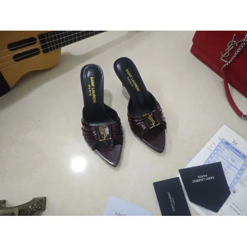 Replica Yves Saint Laurent YSL Slippers For Women #1462243 $98.00 USD for Wholesale
