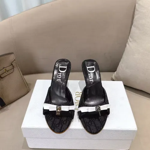 Replica Christian Dior Slippers For Women #1462253 $102.00 USD for Wholesale