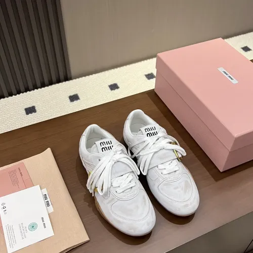 Replica MIU MIU Flat Shoes For Women #1462309 $108.00 USD for Wholesale