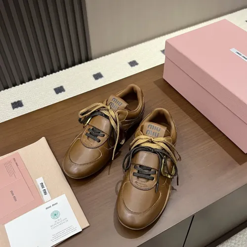 Replica MIU MIU Flat Shoes For Women #1462310 $108.00 USD for Wholesale