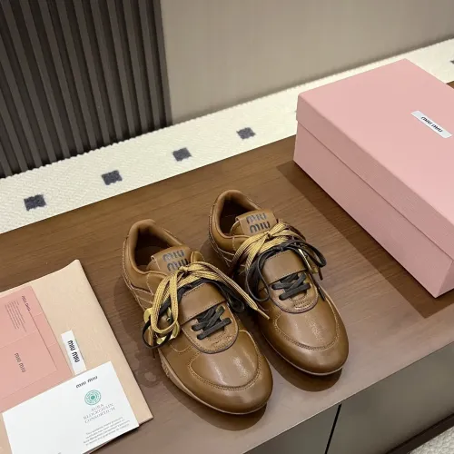Replica MIU MIU Flat Shoes For Women #1462310 $108.00 USD for Wholesale
