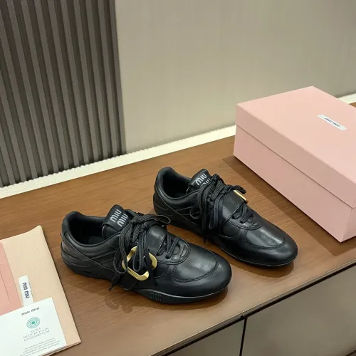 Replica MIU MIU Flat Shoes For Women #1462311 $108.00 USD for Wholesale