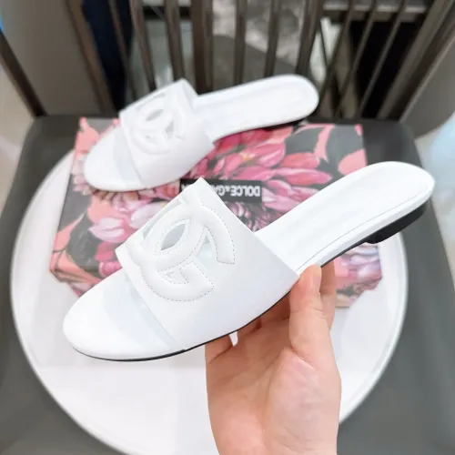 Dolce &amp; Gabbana D&amp;G Slippers For Women #1462325 $64.00 USD, Wholesale Replica Dolce &amp; Gabbana D&amp;G Slippers