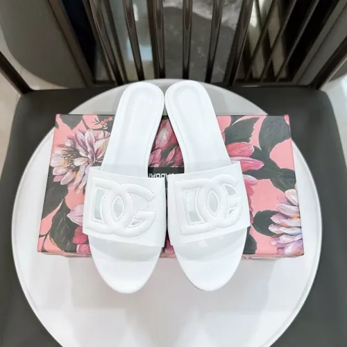 Replica Dolce & Gabbana D&G Slippers For Women #1462325 $64.00 USD for Wholesale