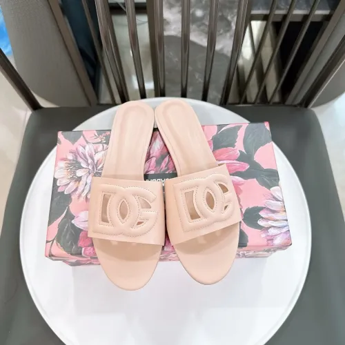 Replica Dolce & Gabbana D&G Slippers For Women #1462326 $64.00 USD for Wholesale