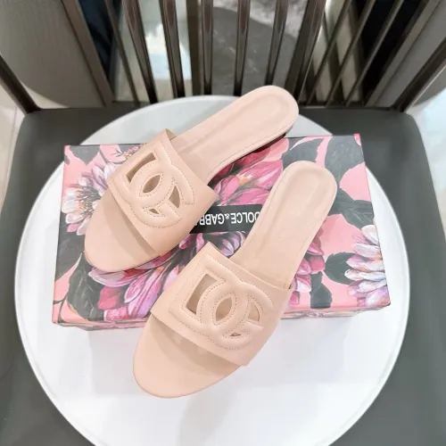 Replica Dolce & Gabbana D&G Slippers For Women #1462326 $64.00 USD for Wholesale