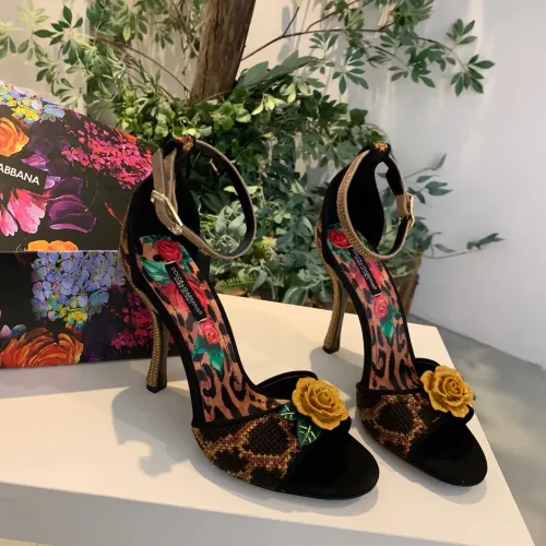 Replica Dolce & Gabbana D&G Sandal For Women #1462338 $150.00 USD for Wholesale