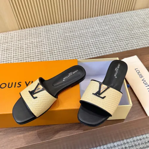 Replica Louis Vuitton Slippers For Women #1462358 $85.00 USD for Wholesale