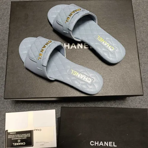 Replica Chanel Slippers For Women #1462434 $98.00 USD for Wholesale