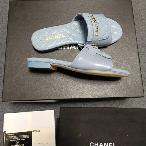 Replica Chanel Slippers For Women #1462434 $98.00 USD for Wholesale