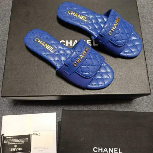 Replica Chanel Slippers For Women #1462435 $98.00 USD for Wholesale