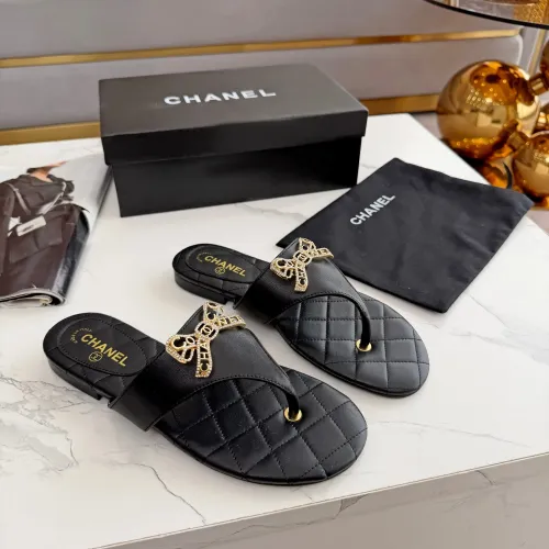 Replica Chanel Slippers For Women #1462457 $82.00 USD for Wholesale