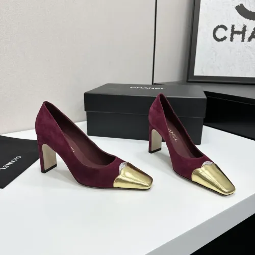 Chanel High-Heeled Shoes For Women #1462556