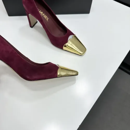 Replica Chanel High-Heeled Shoes For Women #1462556 $105.00 USD for Wholesale
