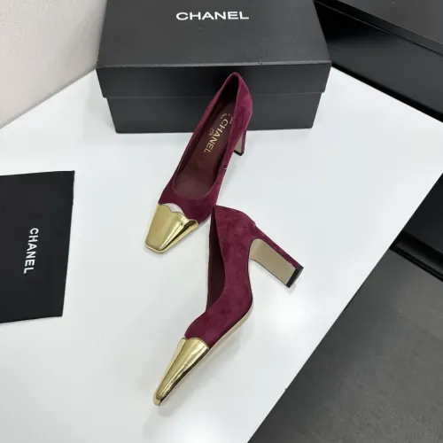Replica Chanel High-Heeled Shoes For Women #1462556 $105.00 USD for Wholesale