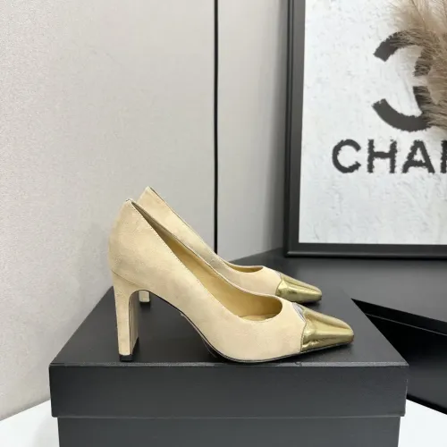 Replica Chanel High-Heeled Shoes For Women #1462557 $105.00 USD for Wholesale