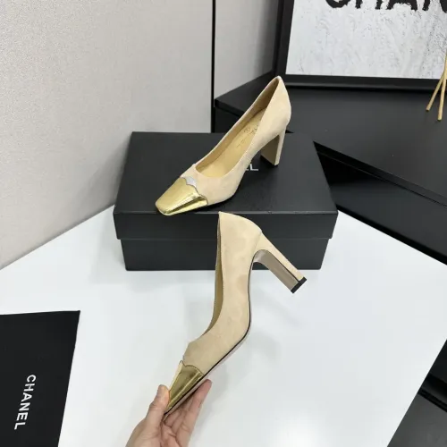 Replica Chanel High-Heeled Shoes For Women #1462557 $105.00 USD for Wholesale