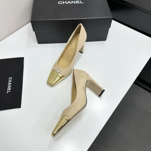 Replica Chanel High-Heeled Shoes For Women #1462557 $105.00 USD for Wholesale