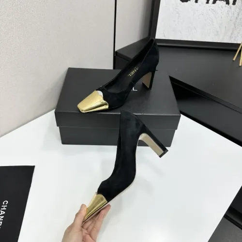 Replica Chanel High-Heeled Shoes For Women #1462558 $105.00 USD for Wholesale