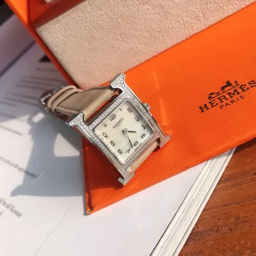 Replica Hermes Quality Watches For Women #1462573 $330.58 USD for Wholesale