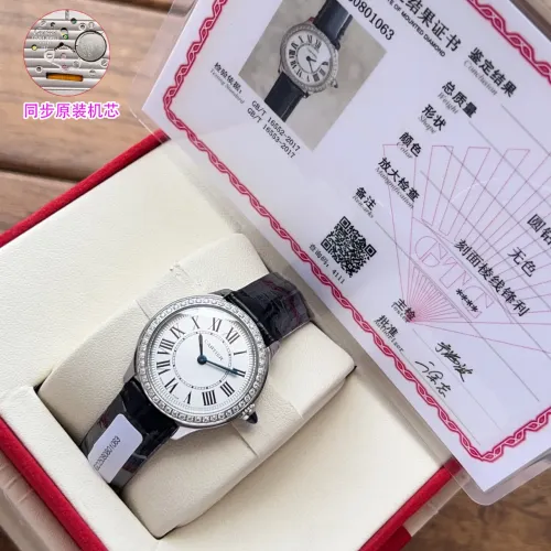 Replica Cartier AAA Quality Watches For Women #1462593 $406.61 USD for Wholesale
