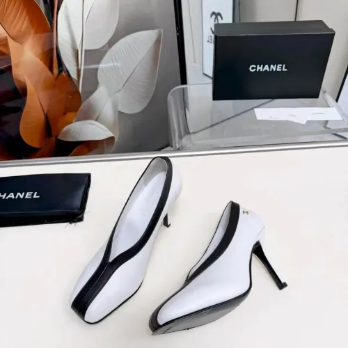 Replica Chanel High-Heeled Shoes For Women #1462638 $125.00 USD for Wholesale