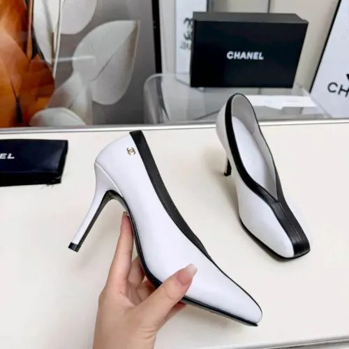 Replica Chanel High-Heeled Shoes For Women #1462638 $125.00 USD for Wholesale